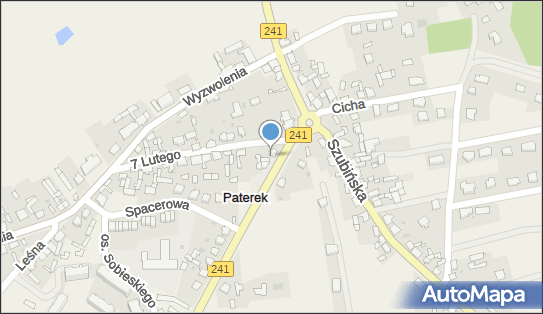 Paczkomat InPost PAT01M, 7 Lutego 2, Paterek 89-100