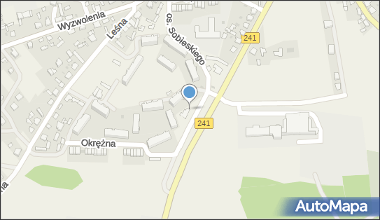 Paczkomat InPost PAT01N, Sobieskiego 15, Paterek 89-100