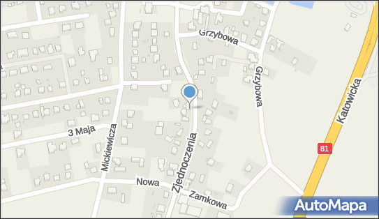 Paczkomat InPost PAW02M, Zjednoczenia 37, Pawłowice 43-250