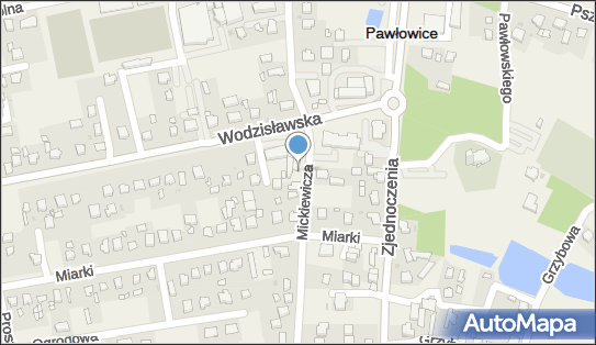 Paczkomat InPost PAW02N, Mickiewicza 17B, Pawłowice 43-250
