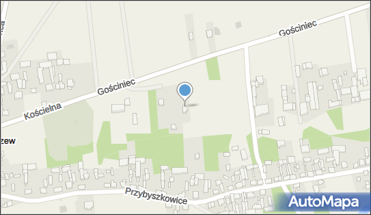 Paczkomat InPost PBV01M, Gościniec 20, Przybyszew 26-803