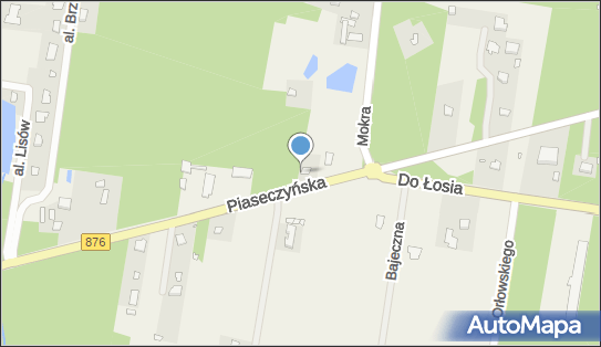 Paczkomat InPost PCD01M, Piaseczyńska 27, Prace Duże 05-504