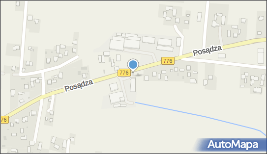 Paczkomat InPost PDA01APP, Posądza 125A, Posądza 32-104