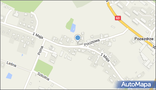 Paczkomat InPost PDE01M, 1 Maja 16, Pozezdrze 11-610