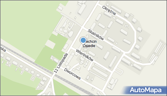 Paczkomat InPost PEH01F, Wiertników 2, Piechcin 88-192