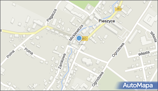 Paczkomat InPost PEI03BAPP, Kopernika 1, Pieszyce 58-250