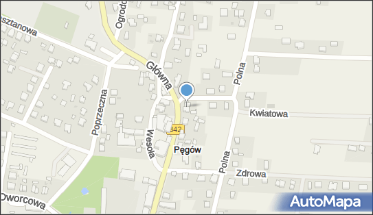 Paczkomat InPost PGW01M, Główna 82, Pęgów 55-120