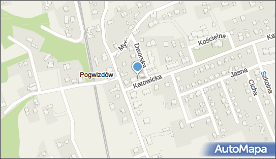 Paczkomat InPost PGZ01G, Katowicka 1, Pogwizdów 43-418