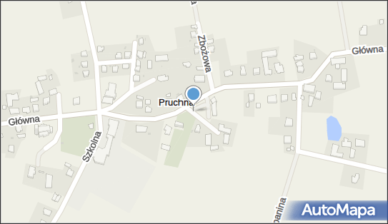 Paczkomat InPost PHN01BAPP, Główna 68, Pruchna 43-523