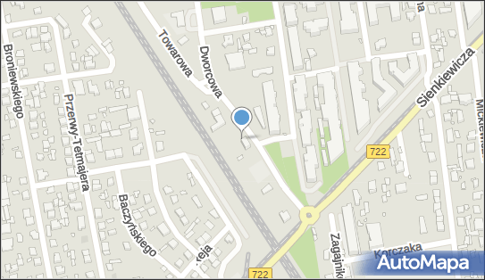 Paczkomat InPost PIA05A, Dworcowa 9, Piaseczno 05-500