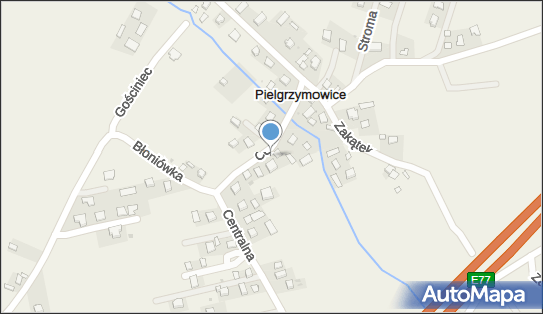 Paczkomat InPost PIG01M, Centralna 93, Pielgrzymowice 32-091