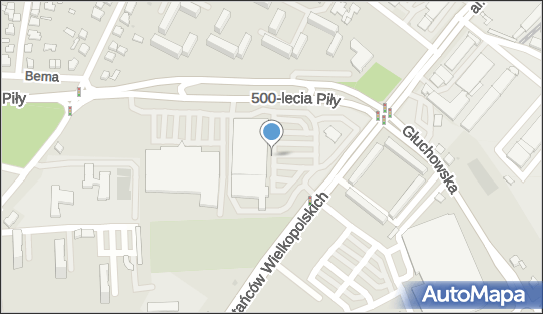 Paczkomat InPost PIL03A, Al. Powstańców Wielkopolskich 102, Piła 64-920