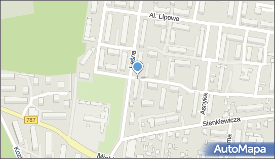 Paczkomat InPost PIO11M, Leśna 8, Pionki 26-670