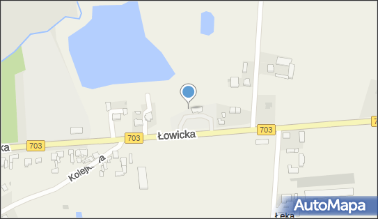 Paczkomat InPost PIX01M, Łowicka 17, Piątek 99-120