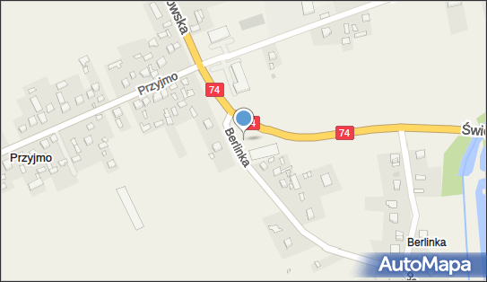 Paczkomat InPost PJM02M, Berlinka 1, Przyjmo 26-085