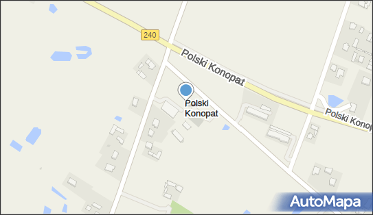 Paczkomat InPost PKQ01M, Polski Konopat 70C, Polski Konopat 86-105