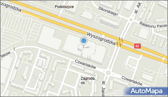 Paczkomat InPost PLC01HO, Wyszogrodzka 144, Płock 09-410