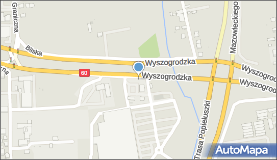 Paczkomat InPost PLC01N, Wyszogrodzka 116, Płock 09-410