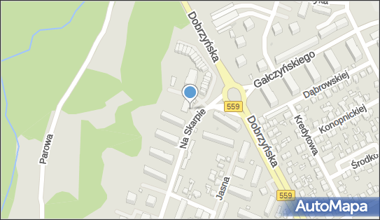 Paczkomat InPost PLC08N, Na skarpie 2A, Płock 09-401