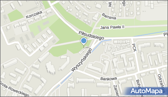 Paczkomat InPost PLO01APP, Wyszyńskiego 2a, Police 72-010