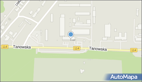Paczkomat InPost PLO08M, Tanowska 8, Police 72-010