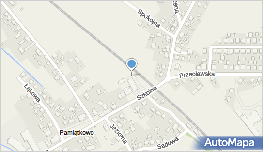 Paczkomat InPost PMO01M, Dworcowa 1, Pamiątkowo 64-514