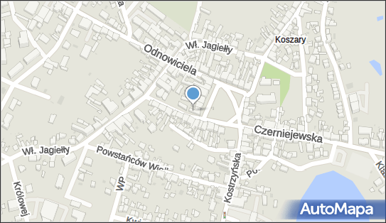 Paczkomat InPost POB01A, Kościuszki 2, Pobiedziska 62-010