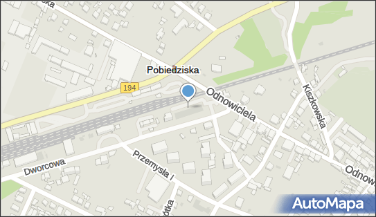 Paczkomat InPost POB01M, Dworcowa 2B, Pobiedziska 62-010