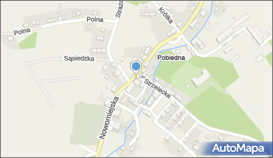 Paczkomat InPost POE01M, Dworcowa 1, Pobiedna 59-814