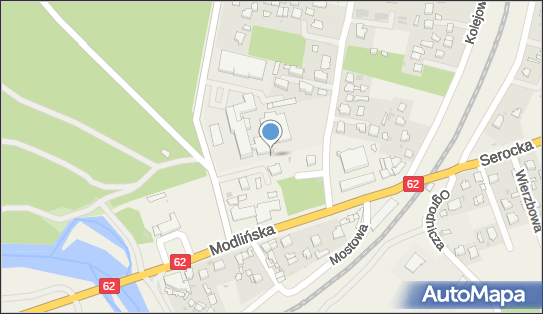Paczkomat InPost POM01A, Szkolna 1A, Pomiechówek 05-180
