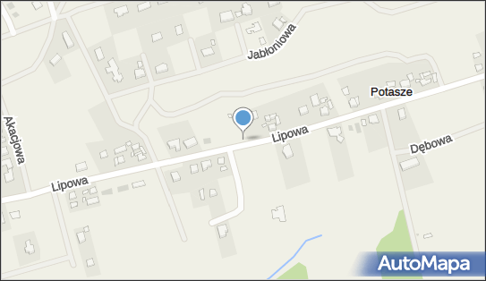 Paczkomat InPost POSE01M, Lipowa 19, Potasze 62-005