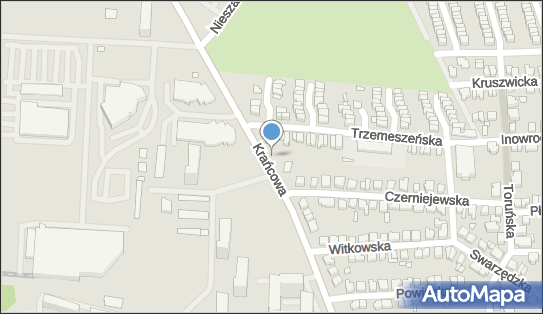 Paczkomat InPost POZ01APP, Trzemeszeńska 2, Poznań 61-038