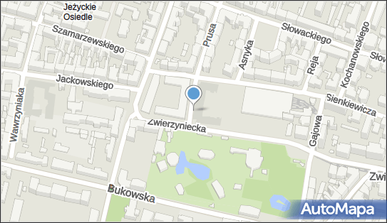 Paczkomat InPost POZ01H, Zwierzyniecka 28, Poznań 60-814