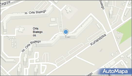 Paczkomat InPost POZ02A, Os. Orła Białego 58, Poznań 61-251