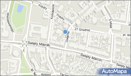 Paczkomat InPost POZ02H, Gwarna 7, Poznań 61-702