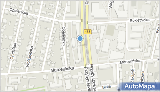 Paczkomat InPost POZ05APP, Przybyszewskiego 56, Poznań 60-357