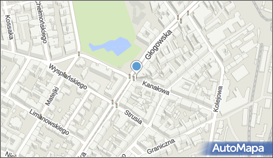 Paczkomat InPost POZ06HP, Głogowska 49, Poznań 60-736