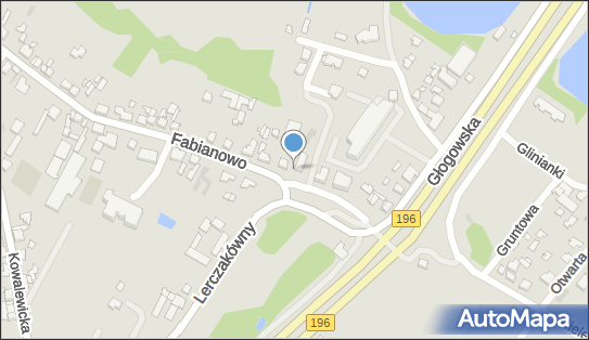 Paczkomat InPost POZ137M, Fabianowo 87, Poznań 60-005