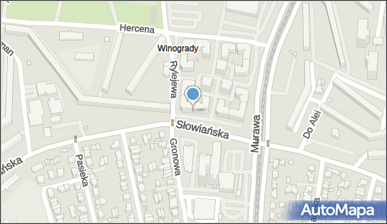 Paczkomat InPost POZ22HP, Słowiańska 53C/L2, Poznań 61-664