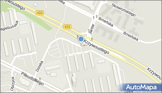 Paczkomat InPost POZ24BAPP, Osiedle Oświecenia 19, Poznań 61-205