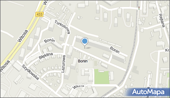 Paczkomat InPost POZ27M, Bonin 20, Poznań 60-658