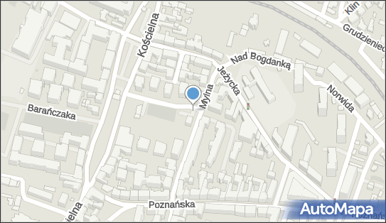 Paczkomat InPost POZ291M, Mylna 50, Poznań 60-857