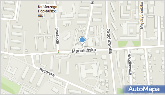 Paczkomat InPost POZ295M, Marcelińska 79, Poznań 60-341