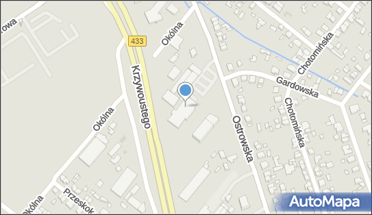 Paczkomat InPost POZ33M, Ostrowska 340, Poznań 61-312