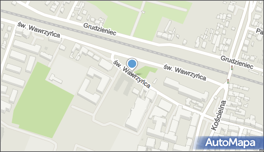 Paczkomat InPost POZ36H, Świętego Wawrzyńca 13, Poznań 60-539