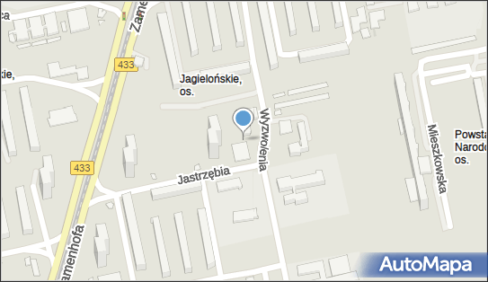 Paczkomat InPost POZ39A, Jastrzębia 4, Poznań 61-155