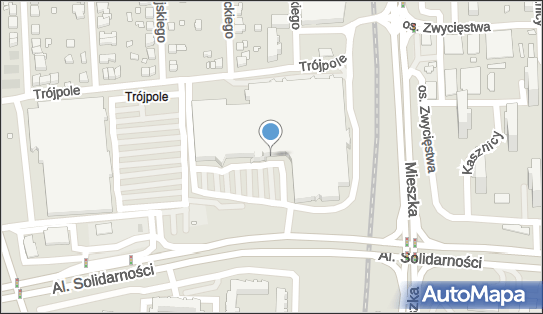 Paczkomat InPost POZ50N, Aleje Solidarności 47, Poznań 61-696