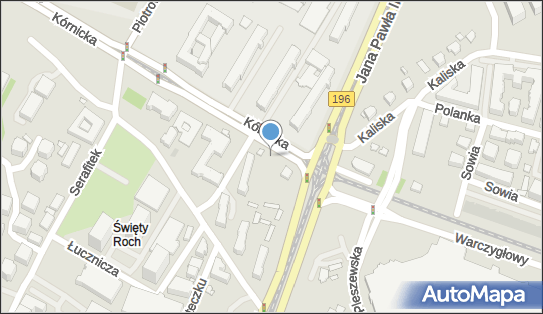 Paczkomat InPost POZ64M, Kórnicka 28, Poznań 61-132