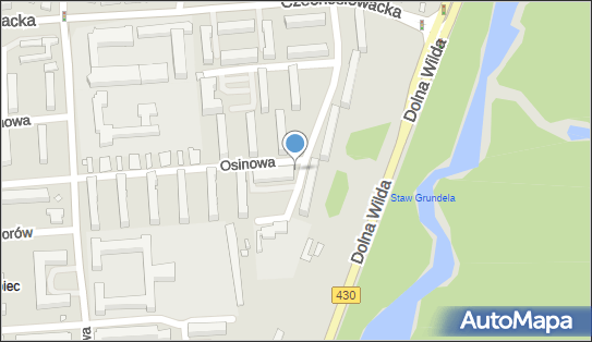 Paczkomat InPost POZ72N, Osinowa 14-16, Poznań 61-451