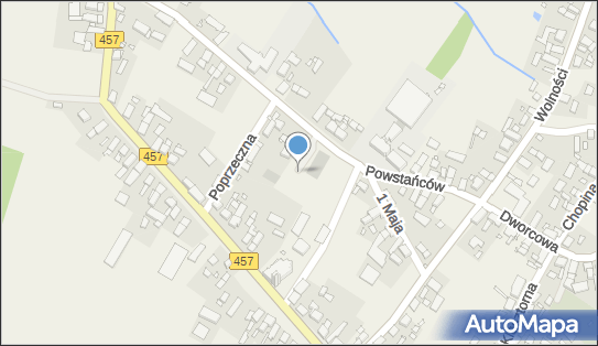 Paczkomat InPost PPL01BAPP, Powstańców 7, Popielów 46-090